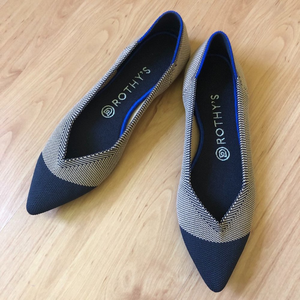 Rothy's Dune Cap Toe Points size 8.5